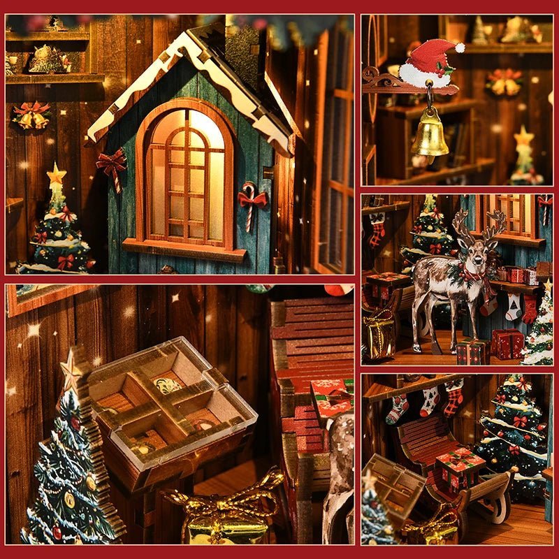 Snow Realm Pavilion - DIY Book Nook Kit - NookFan