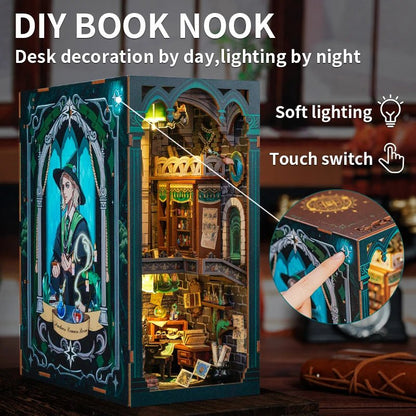Darkness Common Room - DIY Book Nook Kit - TryNooki