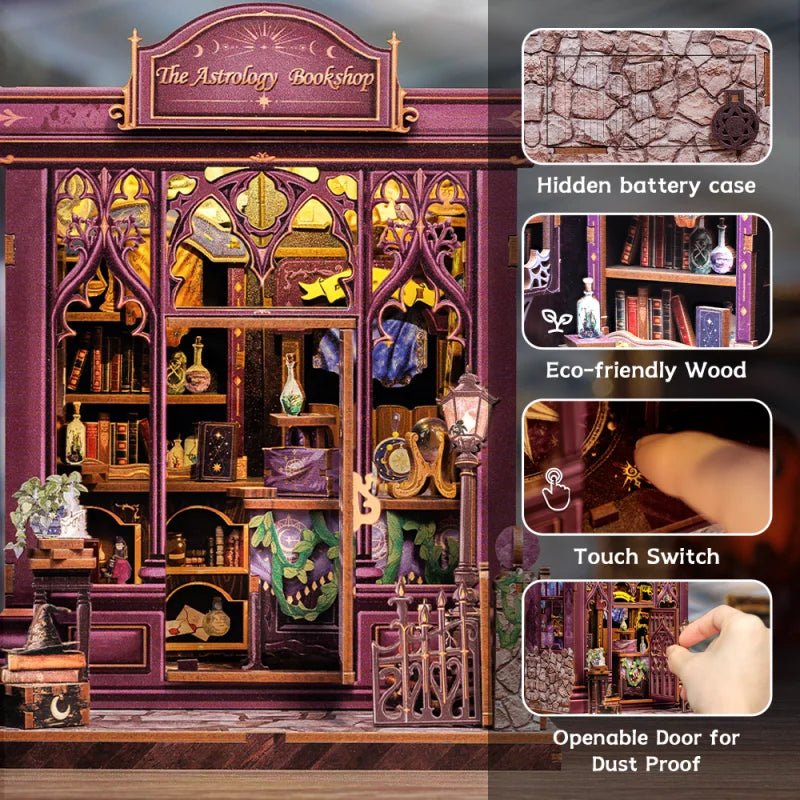 Astrology Bookshop - DIY Book Nook Kit - TryNooki