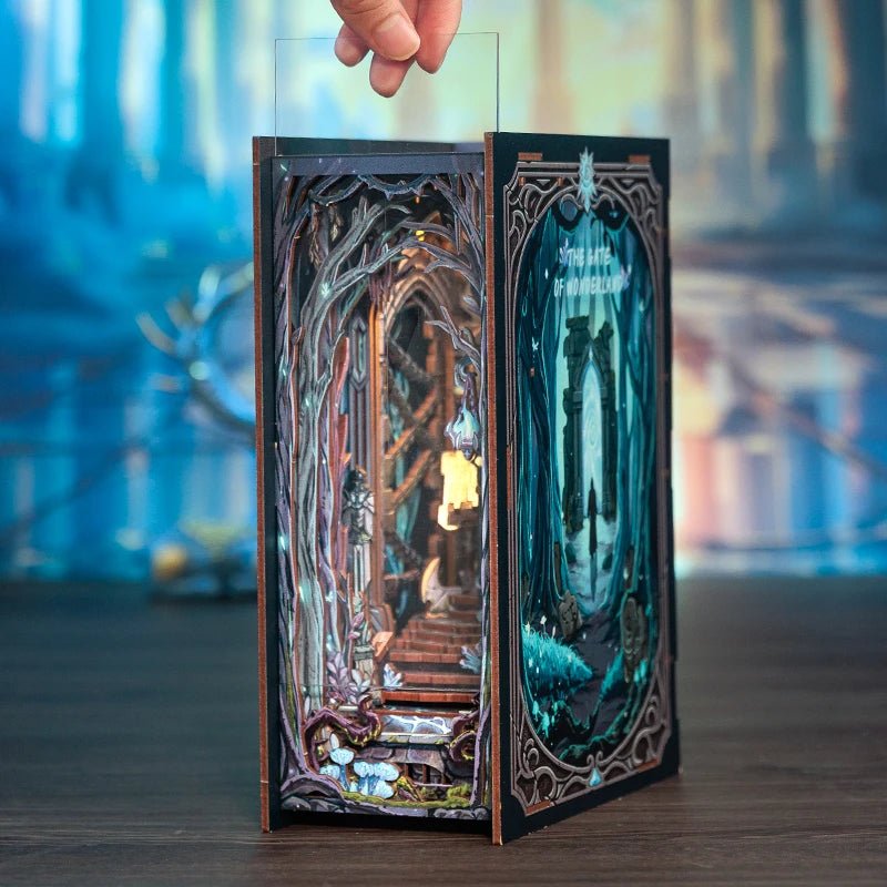 The Gate of Wonderland DIY Book Nook Kit - TryNooki