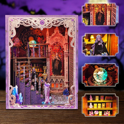 Mystic Tarot Alley - DIY Book Nook Kit - TryNooki