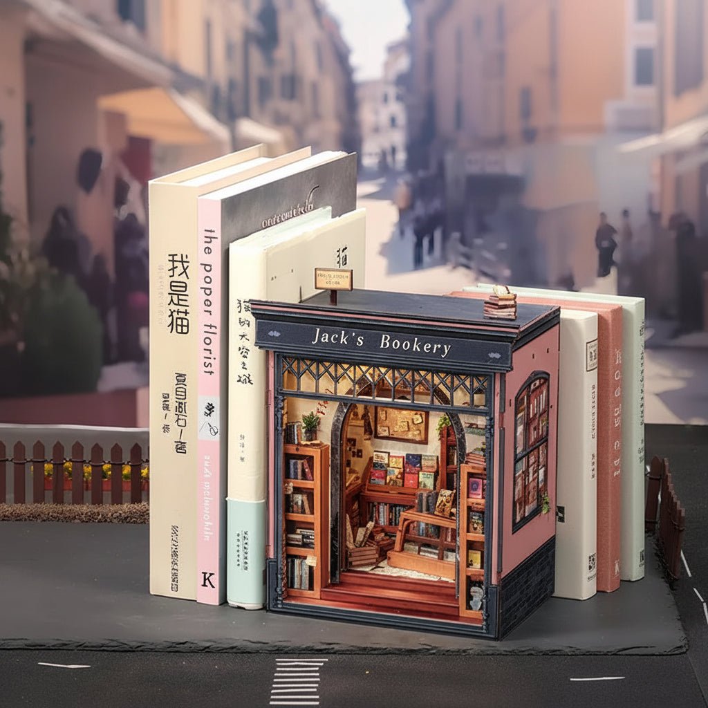 Jack's Bookery - DIY Book Nook Kit - TryNooki