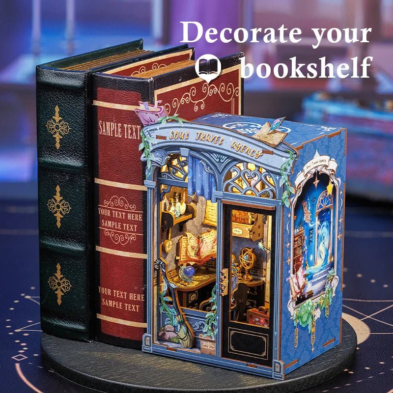 Soul Travel Agency - DIY Book Nook Kit - TryNooki