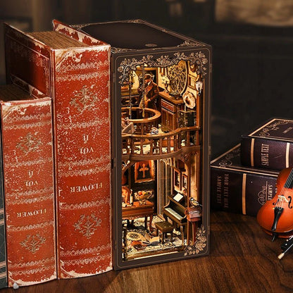Mystic Alley Dark Box - DIY Wooden Book Nook Kit - TryNooki