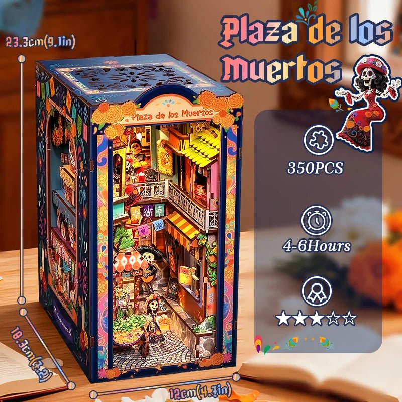 Plaza de los Muertos - Book Nook Kit - TryNooki