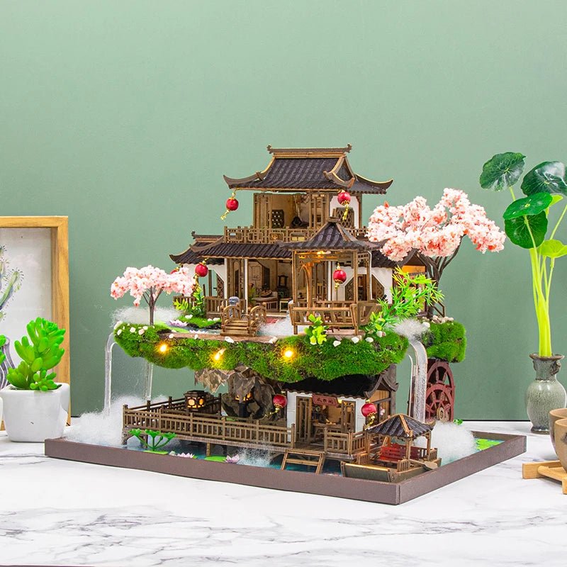 Cherry Blossom Villa DIY Miniature Kit - TryNooki