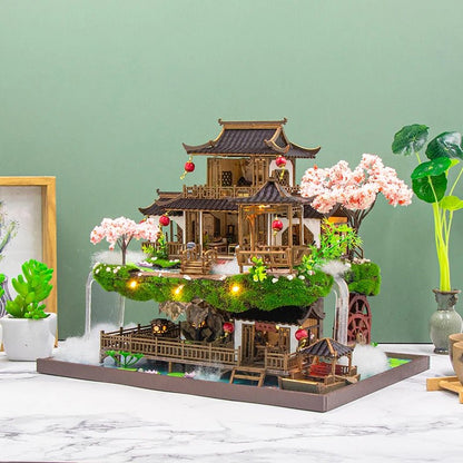 Cherry Blossom Villa DIY Miniature Kit - TryNooki