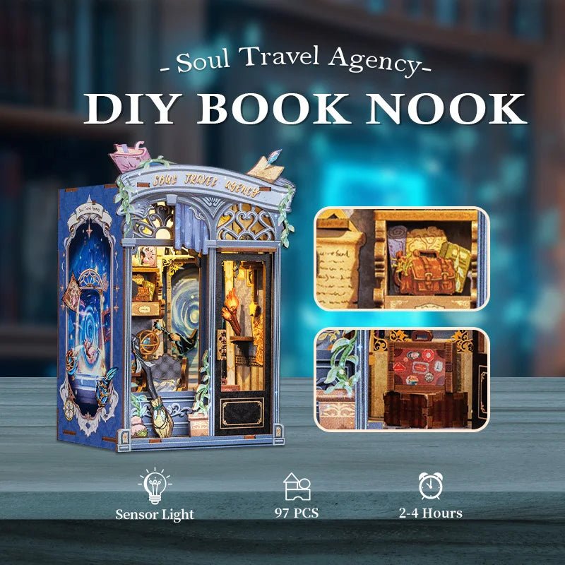 Soul Travel Agency - DIY Book Nook Kit - TryNooki