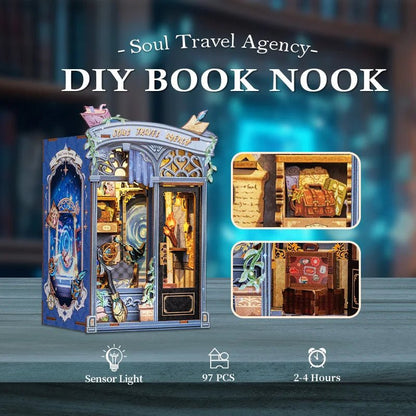 Soul Travel Agency - DIY Book Nook Kit - TryNooki