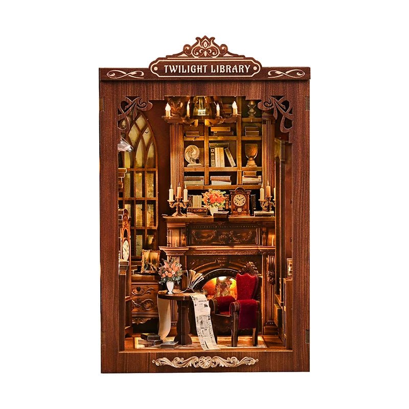 TWILIGHT LIBRARY - DIY Book Nook Kit - TryNooki