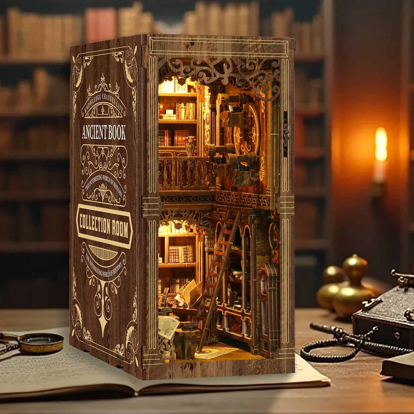 Vintage Book - DIY Book Nook Kit - TryNooki