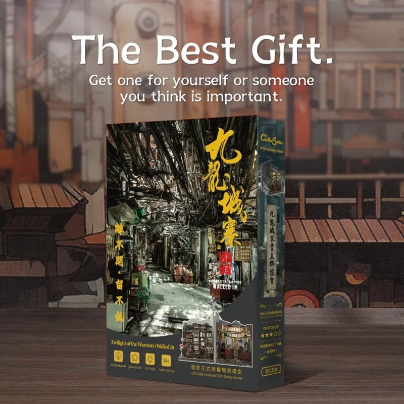 Twilight Walled City - DIY Book Nook Kit - TryNooki