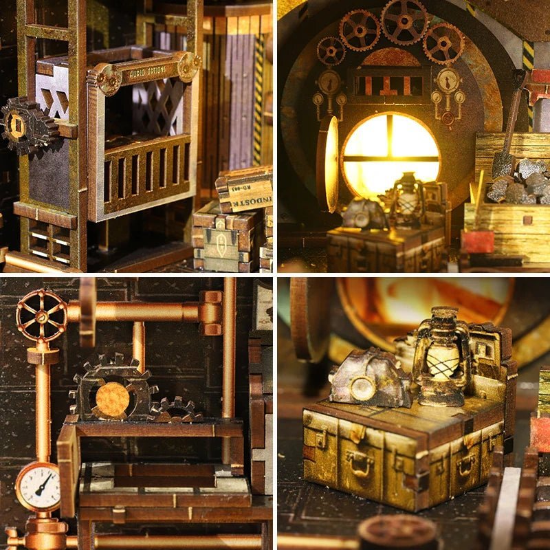 Mechanical Rhythm Book Nook Kit - NookFan