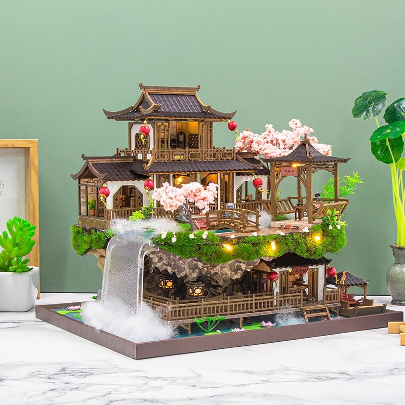 Cherry Blossom Villa DIY Miniature Kit - TryNooki