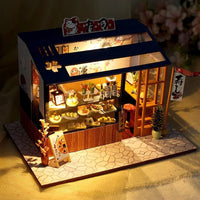 Sushi Shop - DIY Miniature World Kit - NookFan