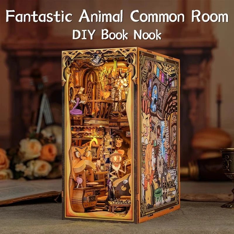 Fantastic Animal Common Room - DIY Book Nook Kit - TryNooki