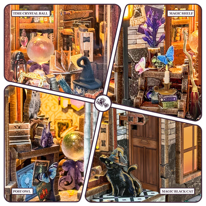 Time Magic Club DIY Miniature Dollhouse Kit - TryNooki