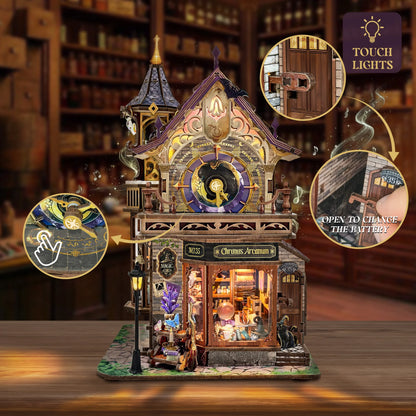 Time Magic Club DIY Miniature Dollhouse Kit - TryNooki