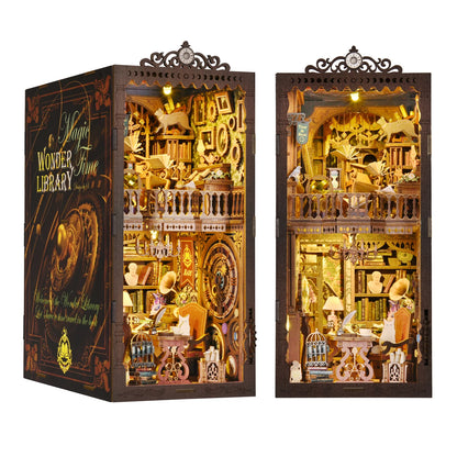 Wonder Library - DIY Wooden Book Nook Kit