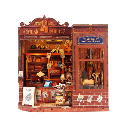 Music Shop - DIY Book Nook Kit - TryNooki