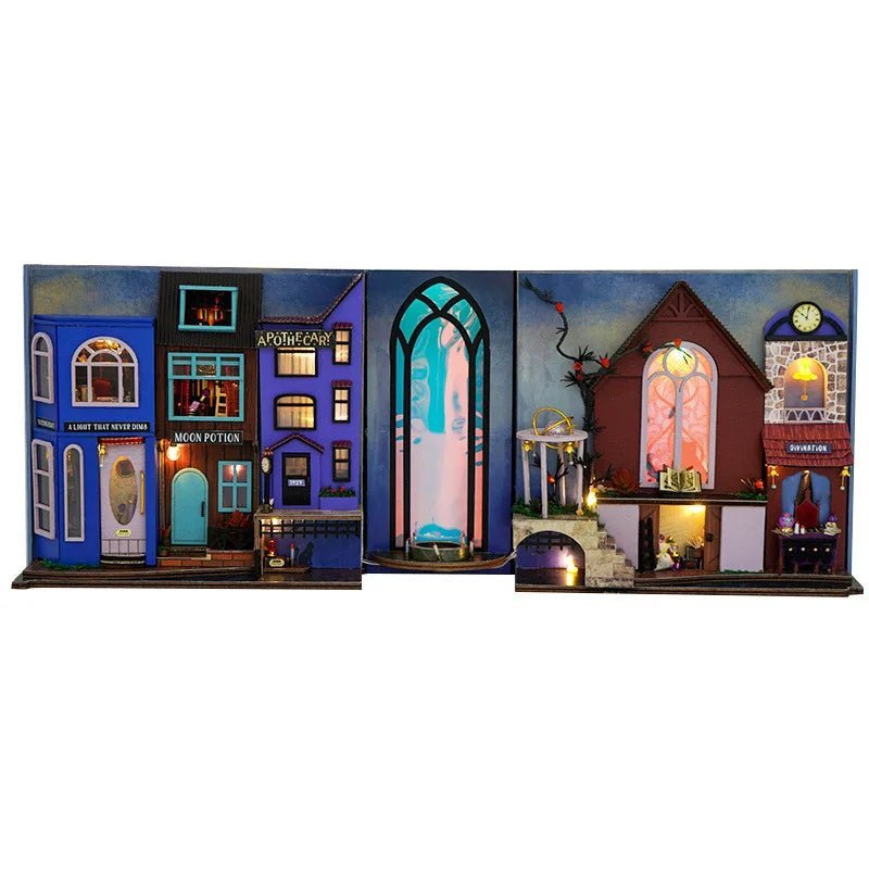 Mystic Library Book Nook - NookFan