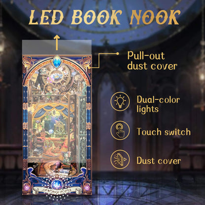 Mystic Emporium - DIY Wooden Book Nook Kit - TryNooki