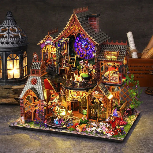 Magic Castle - Diy Miniature World Kit - TryNooki