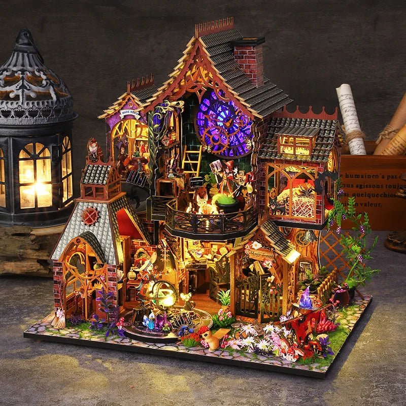 Magic Castle - Diy Miniature World Kit - NookFan