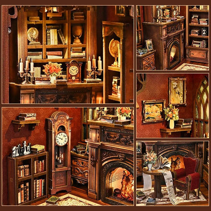 TWILIGHT LIBRARY - DIY Book Nook Kit - TryNooki