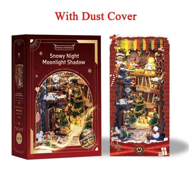 Festive Christmas Book Nook Kit - TryNooki