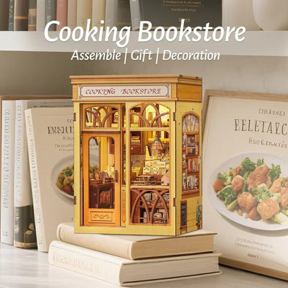 The Cooking Bookstore - DIY Book Nook Kit - TryNooki