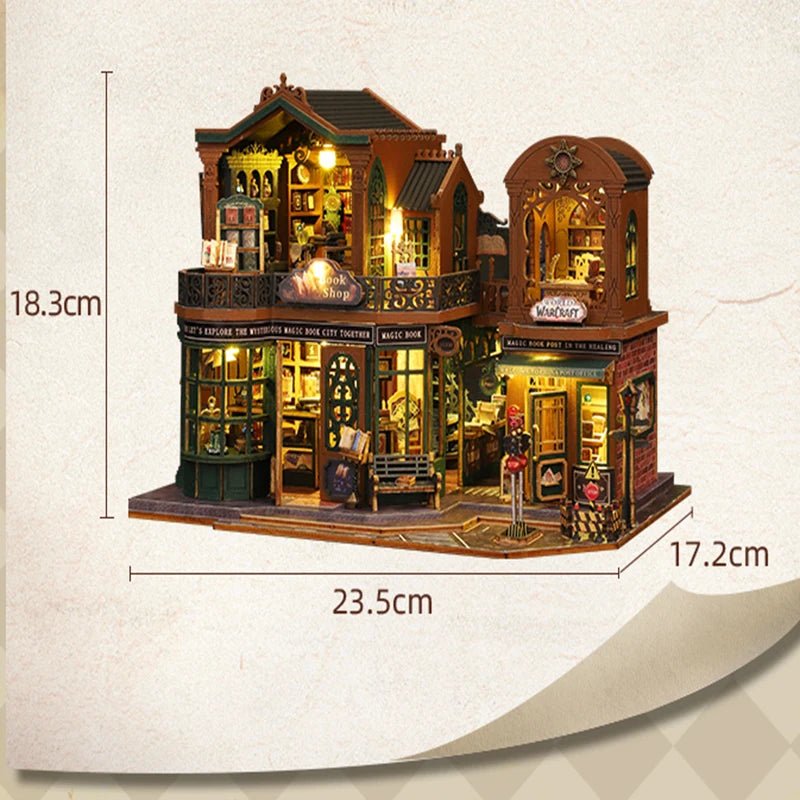 Twilight Wooden Model - DIY Miniature World Kit - TryNooki