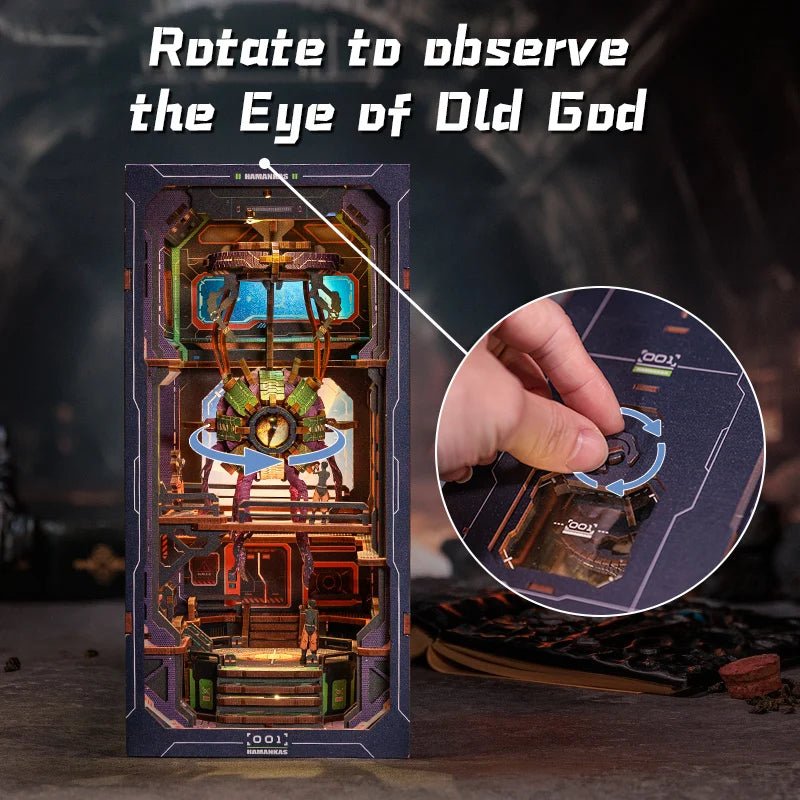 The Eye of Old God - DIY Book Nook Kit - TryNooki