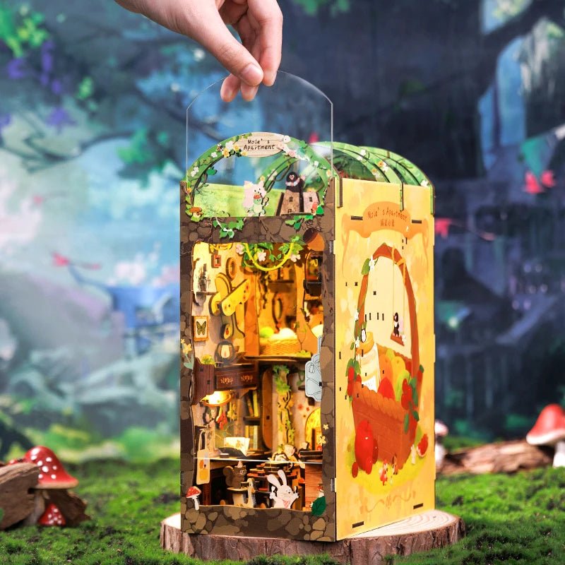 Mole's Apartment - DIY Book Nook Kit - TryNooki