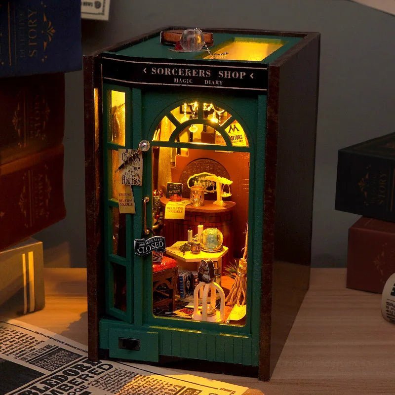 Sorcerer's Alley - DIY Book Nook Kit - NookFan