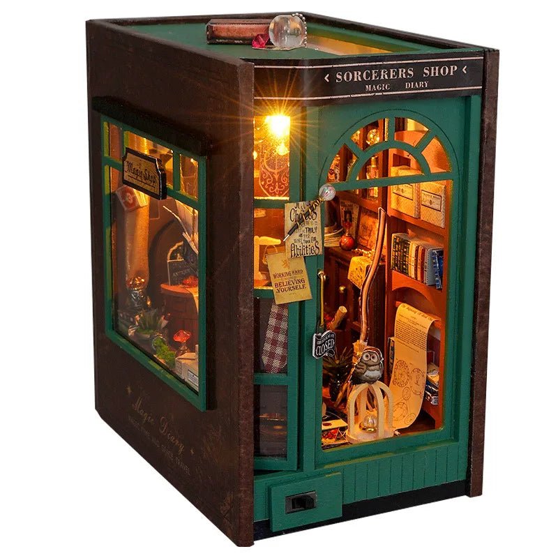 Sorcerer's Alley - DIY Book Nook Kit - TryNooki