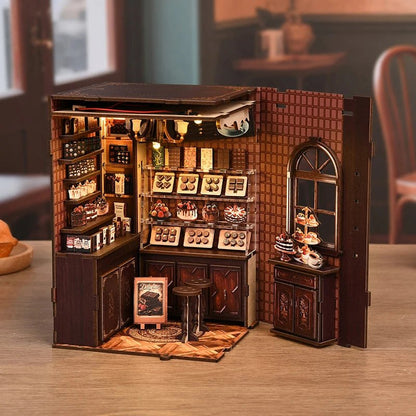 Sweet Chapter Wooden DIY Book Nook Kit - TryNooki