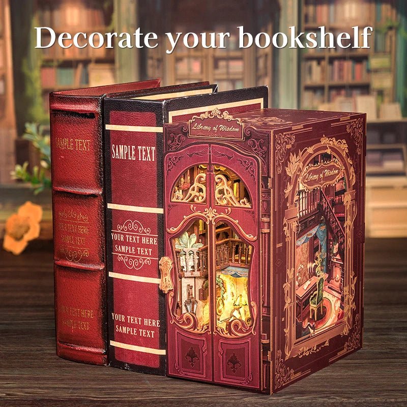 Library of Wisdom Book Nook Kit - TryNooki