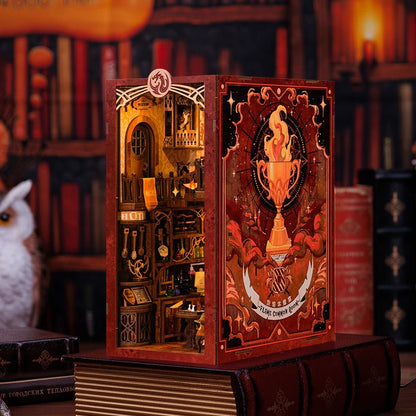 Flame Common Room - DIY Book Nook Kit - TryNooki