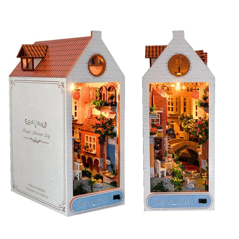 Mystic Alley Ancient City - DIY Book Nook Kit - TryNooki