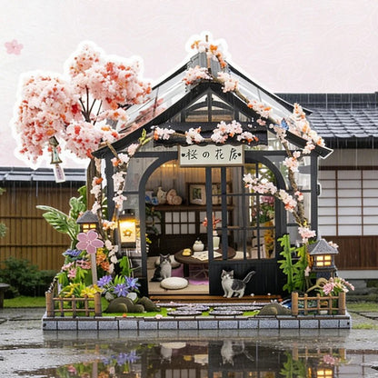 Sakura Bloom Greenhouse - Miniature World - TryNooki