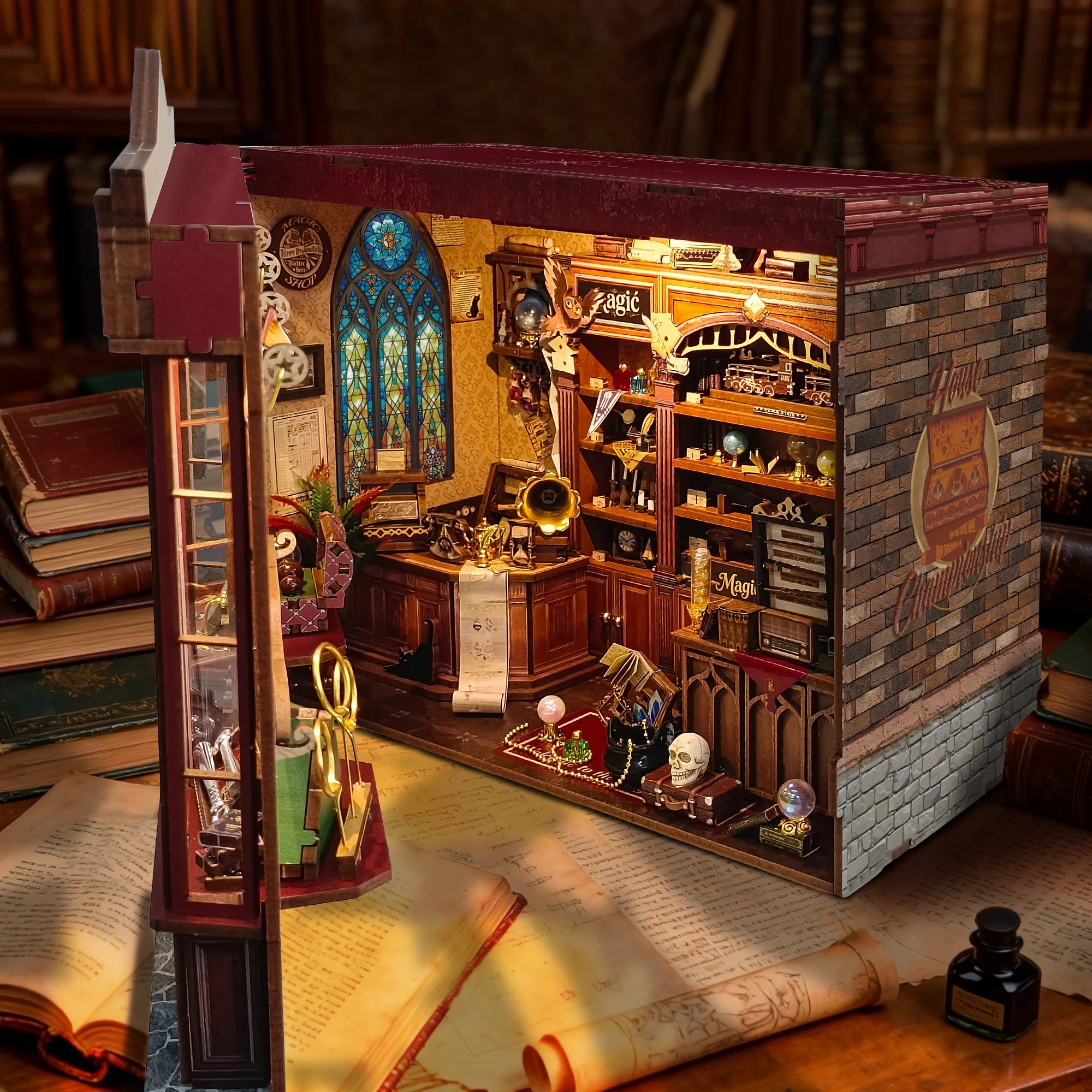 Magic Boutique House - DIY Book nook Kit - NookFan