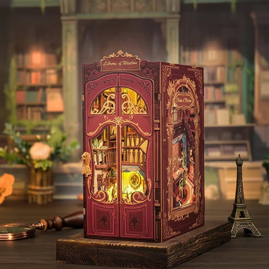 Library of Wisdom Book Nook Kit - TryNooki