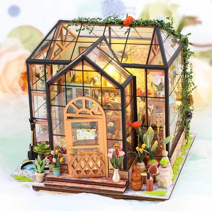 Cozy Christmas Cabin - Doll house - TryNooki