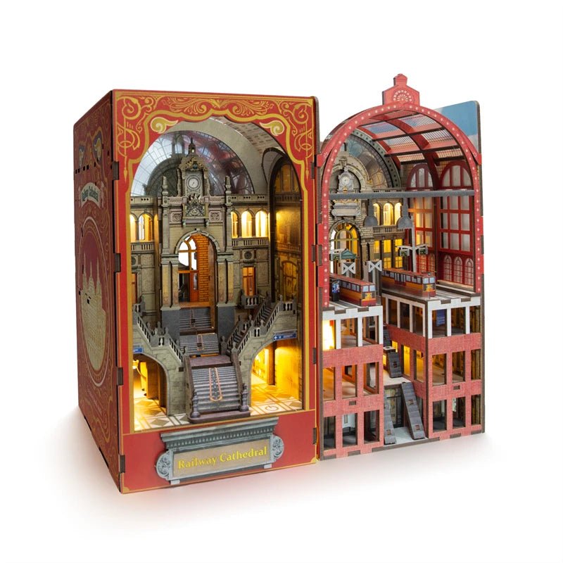 Railway Cathedral Book Nook Kit - TryNooki