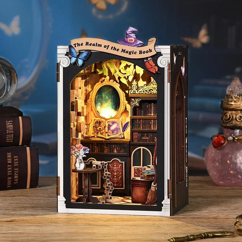 Realm of Magic Books - DIY Book Nook Kit - NookFan