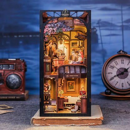 Detective Train Mystery - DIY Book Nook Kit - TryNooki