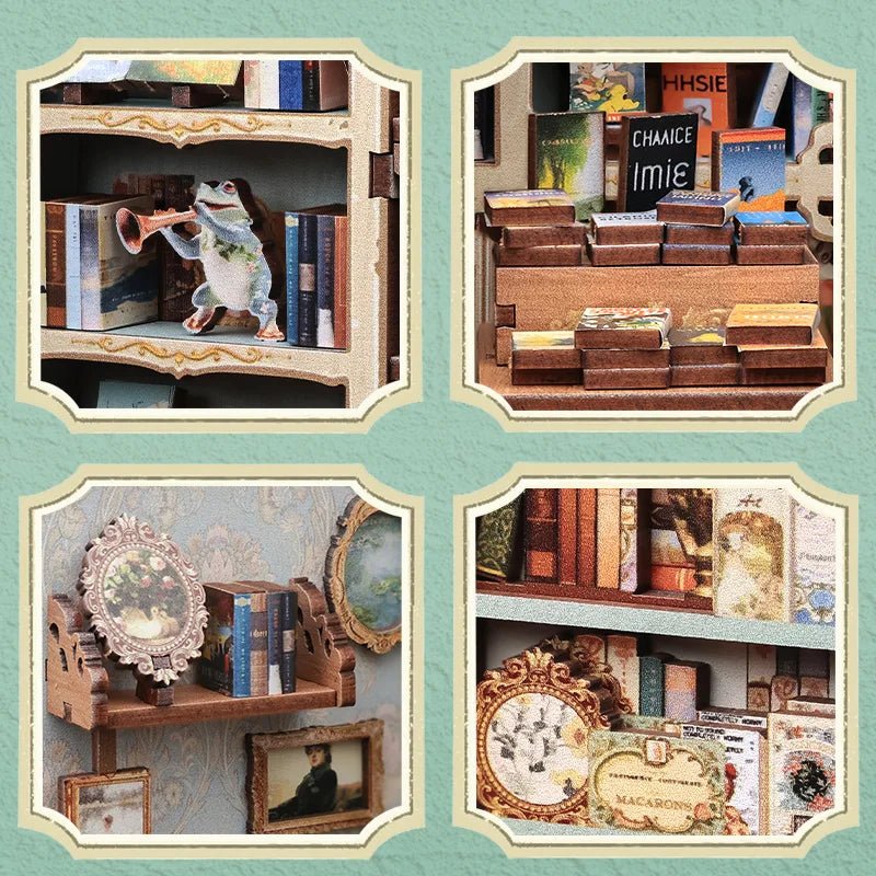 Muse Bookstore - DIY Book Nook Kit - TryNooki