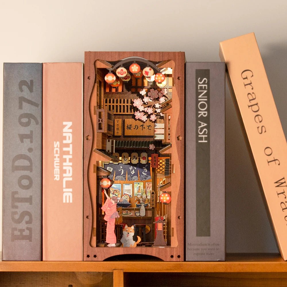 Under Sakura Tree - DIY Book Nook Kit - TryNooki