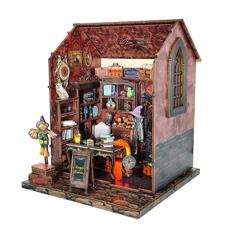 Dark Cabin - DIY Book Nook Kit - TryNooki